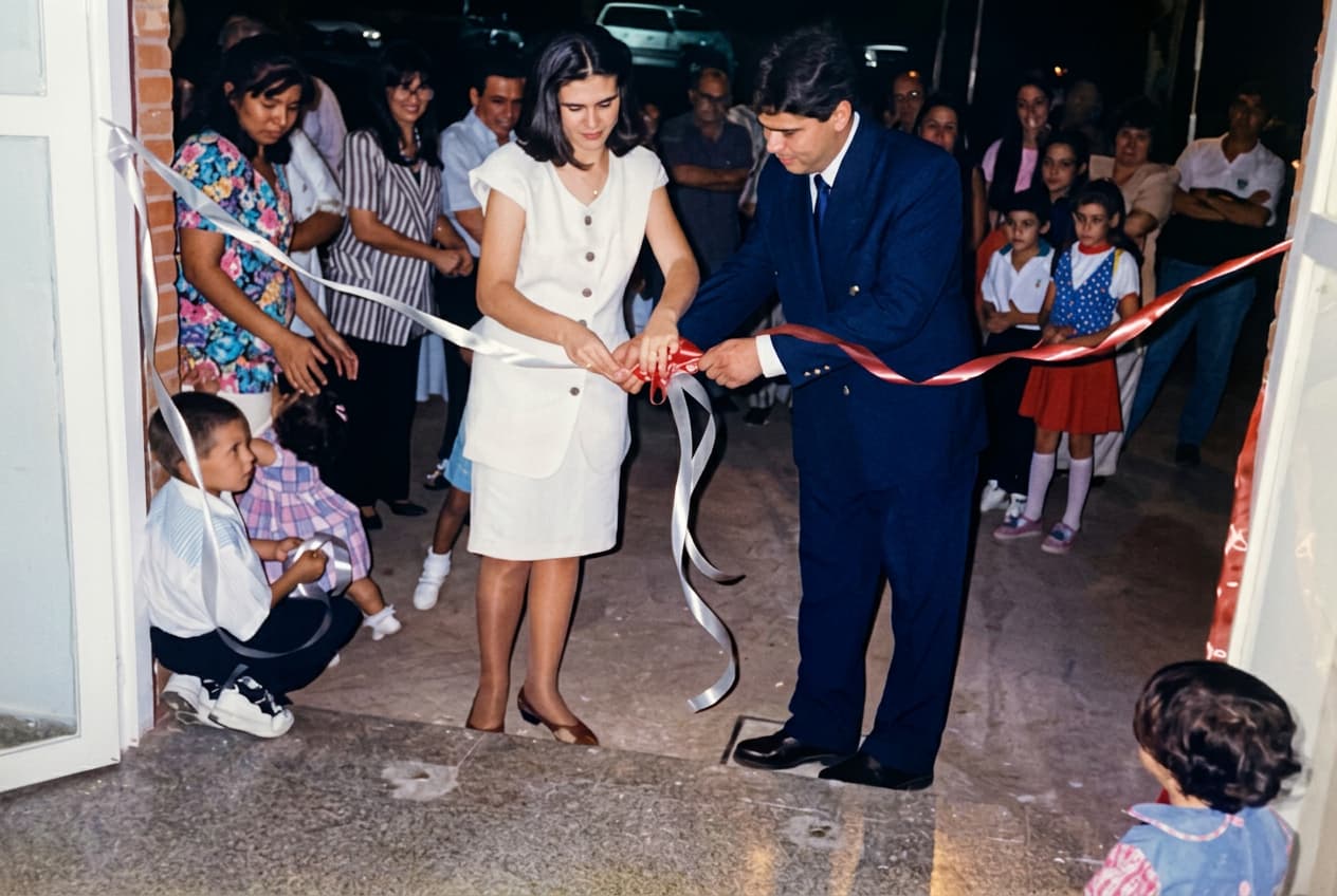 Niña asuncena de los 90