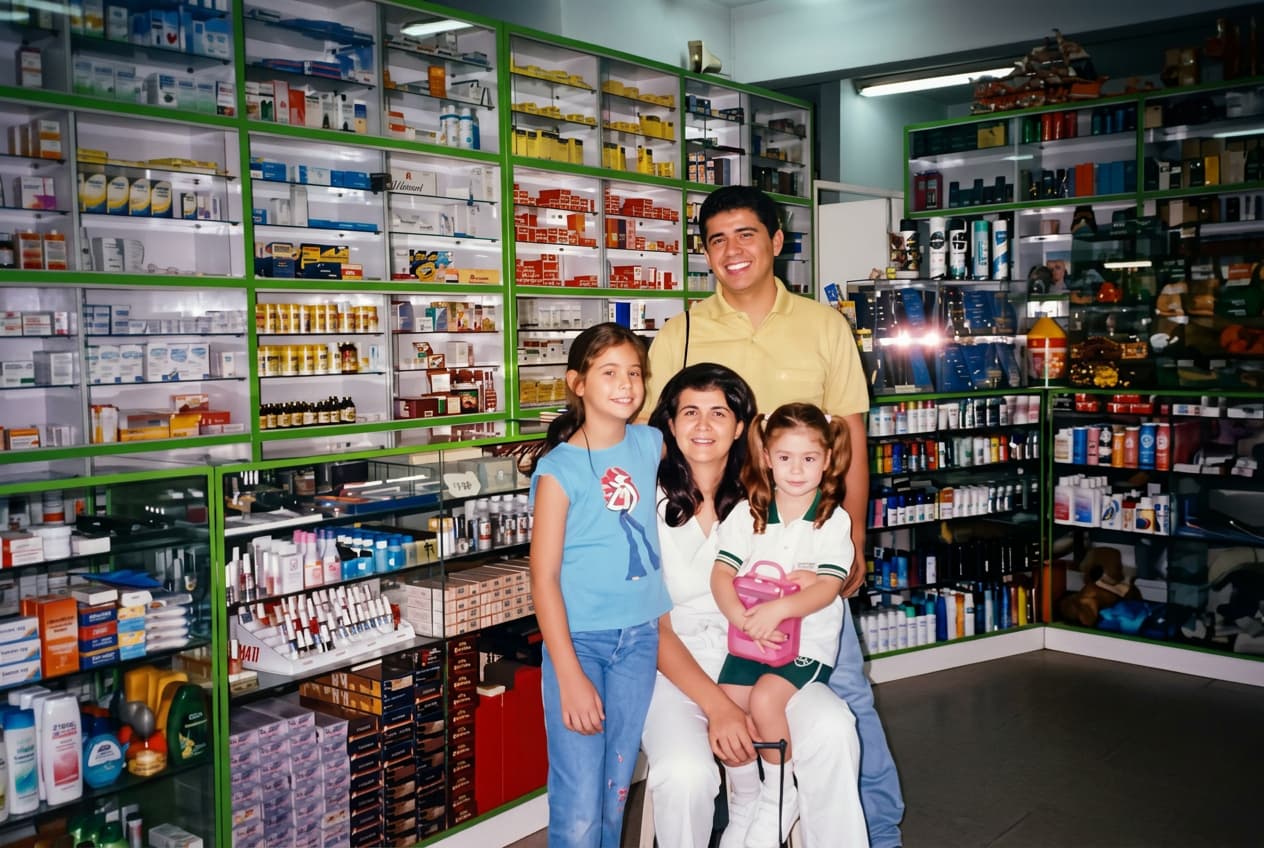 Niña asuncena de los 90
